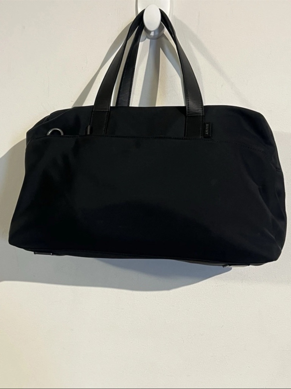 Away everywhere duffle black bag